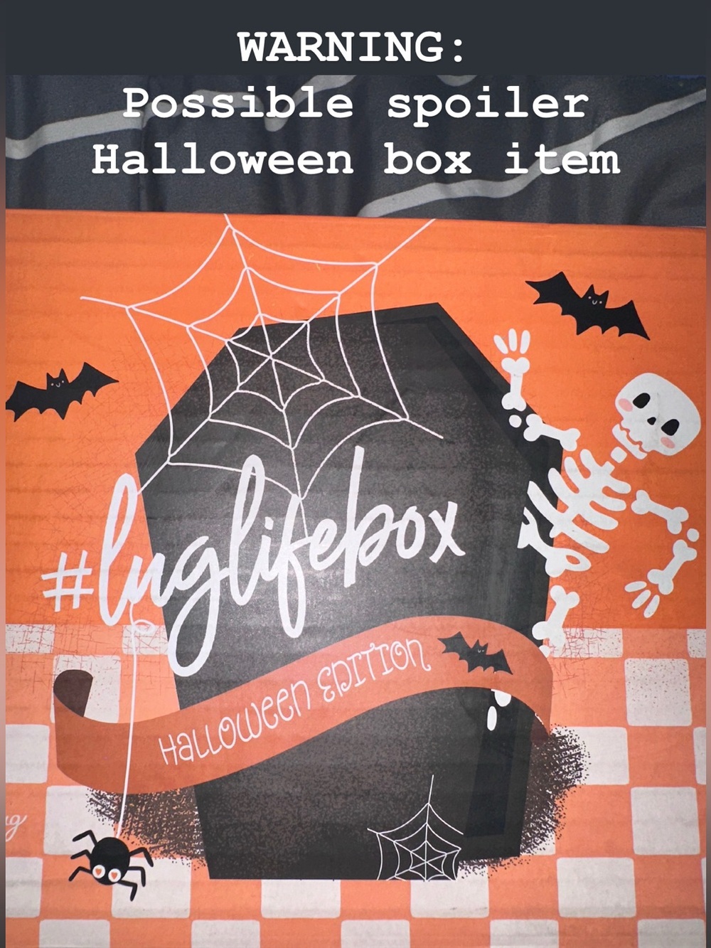 Exclusive Lug Halloween Box 2026 Coffin Crossbody Bag